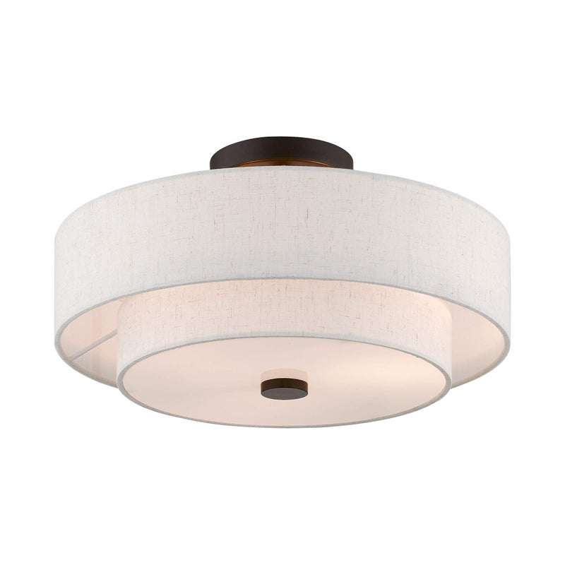 Livex Lighting 51084-92 Ceiling Mount, English Bronze - Image 3